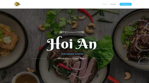 My Hao Cuisine website screenshot